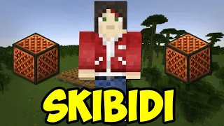 SKIBIDI НА НОТНЫХ БЛОКАХ В МАЙНКРАФТ | LITTLE BIG – SKIBIDI | MINECRAFT МУЗЫКА