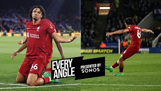 EVERY ANGLE of Trent's stunning free-kick!