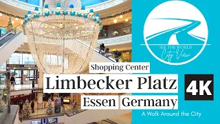🇩🇪[4K] Shopping Centre in Germany - Limbecker Platz Essen Tour 🇩🇪