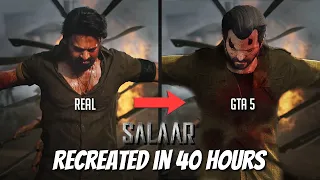 Salaar Movie Trailer Spoof GTA 5 | Prabhas | Prashanth Neel | Salaar