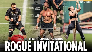 ROGUE INVITATIONAL BTS: Rich Froning / Kara Saunders / Lazar Dukic