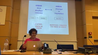 Conférence sur le stress traumatique du Dr Catherine Verney lors de la semaine du cerveau 2022