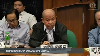 Lascañas: Duterte son protected alleged drug lord