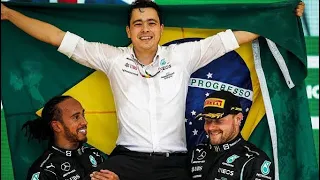 Unbelievable! Lewis Hamilton - Interlagos 2021 Podium