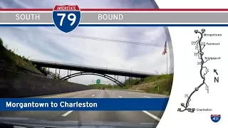 Interstate 79 - Morgantown to Charleston - West Virginia |  Drive America's Highways 🚙