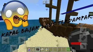 Seed Bajak Laut Terdampar😱 - Minecraft Indonesia