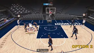 MIN PUNCH 4 LOW ISO - NBA 2K22 Timberwolves Playbook
