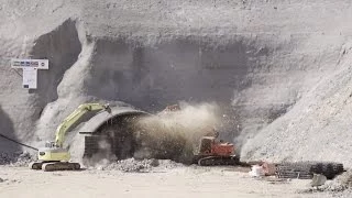 Von Aichelberg bis Hohenstadt durch die Schwäbische Alb | Tunnelarbeiten 2013