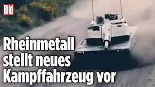 „Panther“ von Rheinmetall: Kommt dieser Panzer gegen Putin zum Einsatz?