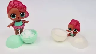 LOL Pearl Deniz Kızı İnci Bebekler ile Aylık Rutinim Minyatür Slime Challenge Bidünya Oyuncak