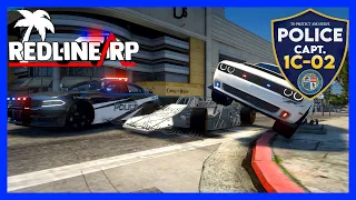 GTA 5 Roleplay - RedlineRP - Spike Strip RAMP CAR !  #110