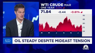 Our base is Brent will remain in the 70-90 range, says Goldman Sachs' Daan Struyven