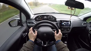 Peugeot 208 1.6 BlueHDi (2015) - POV Drive