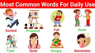 Most Common Words In English For Daily Use | Daily Use English Vocabulary | English Exports