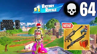 64 Elimination Solo Squads Wins Full Gameplay (Fortnite Chapter 5)