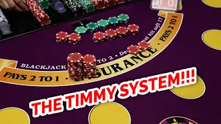 BEST SYSTEM EVER - "The Timmy" Blackjack System Review