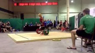 Geralee Vega's 96kg Snatch at Caffeine & Kilos