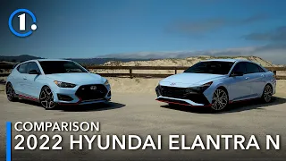 2022 Hyundai Elantra N vs. 2021 Hyundai Veloster N: See The Differences!