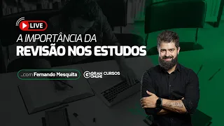 Concursos Públicos: A importância da revisão nos estudos com Prof. Fernando Mesquita