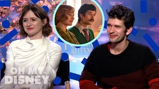 Rob Marshall, Ben Whishaw, and Emily Mortimer Talk Mary Poppins Returns | Oh My Disney