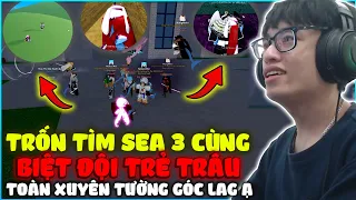 HÙNG AKIRA THỬ THÁCH TRỐN TÌM CÙNG BIỆT ĐỘI TRẺ TRÂU TẠI SEA 3, AI SẼ LÀ NGƯỜI CHIẾN THẮNG ĐÂY?