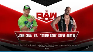 WWE 2K22 John Cena vs Stone Cold Steve Austin