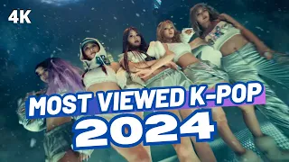 (TOP 100) MOST VIEWED K-POP SONGS OF 2024 (MARCH - WEEK 1)