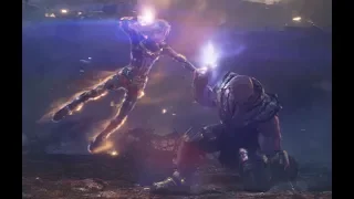 Avengers EndGame : Thanos Vs Captain Marvel Fight Scene