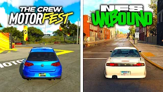 The Crew Motorfest vs. NFS Unbound | Which is better?