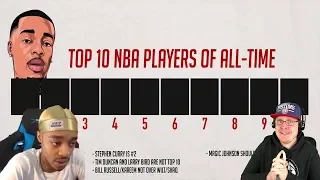 Reacting To FlightReacts Top 10 NBA Players of All Time