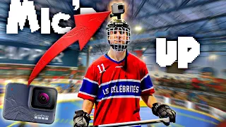 J'ai Mis Une GoPro Pendant Un Match De Hockey (ils S'est passé des dingueries mdr)