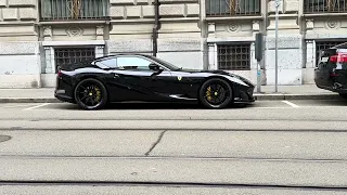 LOUD EXHAUST!!! Ferrari 812 Superfast €400,000