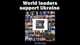 WORLD LEADERS SUPPORT UKRAINE