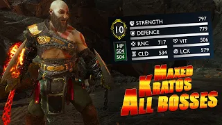 Max Level 😲 Original Kratos vs All Bosses | GMGOW | God Of War Ragnarok