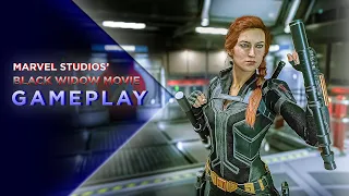 Marvel's Avengers - Gameplay Marvel Studios’ "BLACK WIDOW Movie Outfit/Skin" [PC 1440p 60FPS]