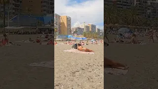 Beach walk ☀️🏖Málaga 🇪🇸 Subscribe for weekly full length videos…