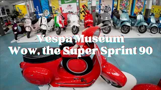 ORANGE RIDER VISITS THE VESPA PIAGGIO MUSEUM (Part 2 - Tuscany Series)