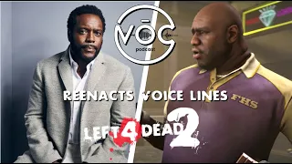 Coach Actor talks about LEFT 4 DEAD 2 + re-enacts voice lines (Chad L. Coleman)
