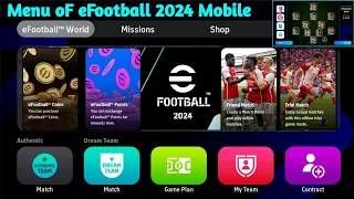 All New Changes & Hidden Features in efootball 2024 mobile ! efootball New design