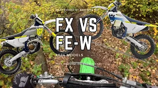 Duel in the Dirt: FX 350 vs. FE 350w - 2024 Off-Road Showdown! What should my next bike be?