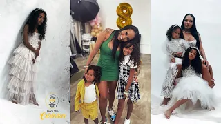 Chris Brown's Daughter Royalty Has A Sweet B-Day Photoshoot With Mom Nia Guzman & Sister!