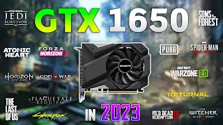 GeForce GTX 1650 4GB - Test in 15 Games | 1080p