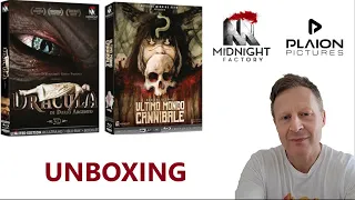 Novità Horror DRACULA 3D e ULTIMO MONDO CANNIBALE Midnight Factory - Unboxing Blu-ray