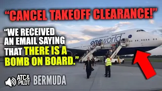 British Airways Flight Evacuated in Bermuda Amid BOMB THREAT! [REAL ATC Audio]