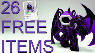 HURRY! GET 26 FREE ITEMS & DOMINUS + 4 FREE OUTFITS IDEAS (2024) LIMITED EVENTS!
