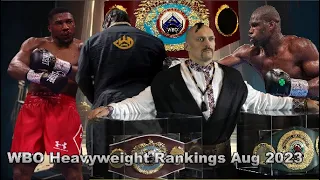 WBO release NEW Heavyweight Rankings - Anthony Joshua back on top!!