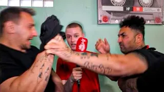 VITALY ATTACKS MO DEEN DURING INTERVIEW (CRAZY FIGHT)