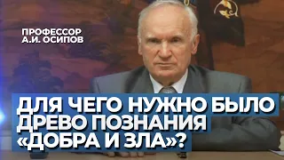 Почему Бог создал «Древо познания добра и зла», если знал, что Адам и Ева падут? / А.И. Осипов