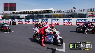 MOTOGP 2024  DUCATI GRESINI MARC MARQUEZ RACE SACHSENRING || SHACHSRNRING CIRCUIT #SERI 7