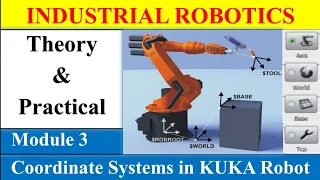 Module 3 | Coordinate Systems in KuKa Robot | Industrial Robotics| KuKa Robot |  Hindi